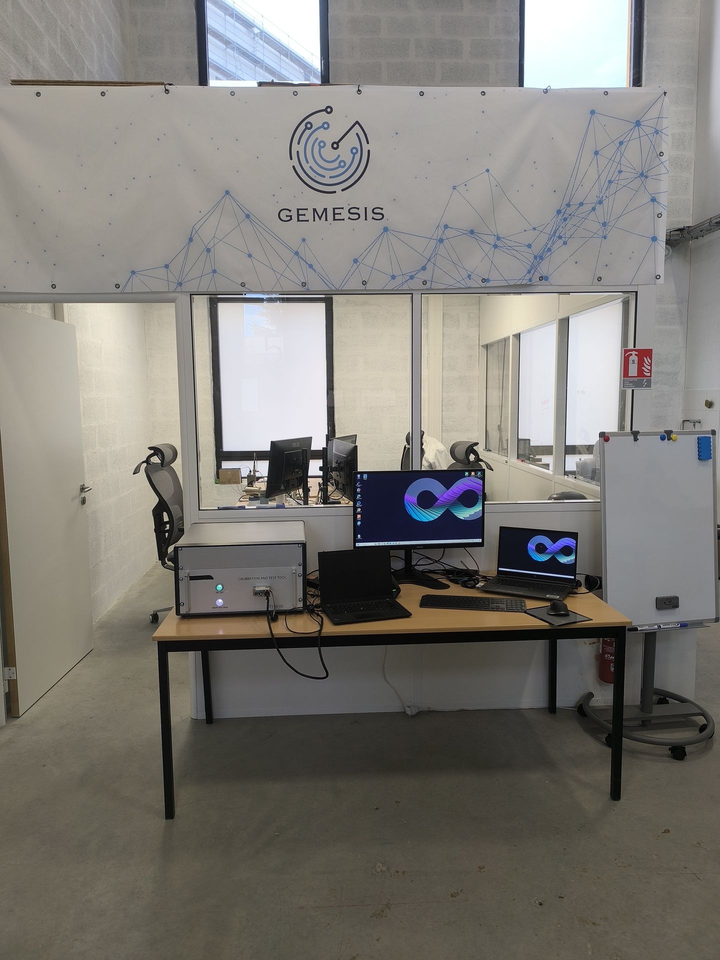 Salle de test GEMESIS