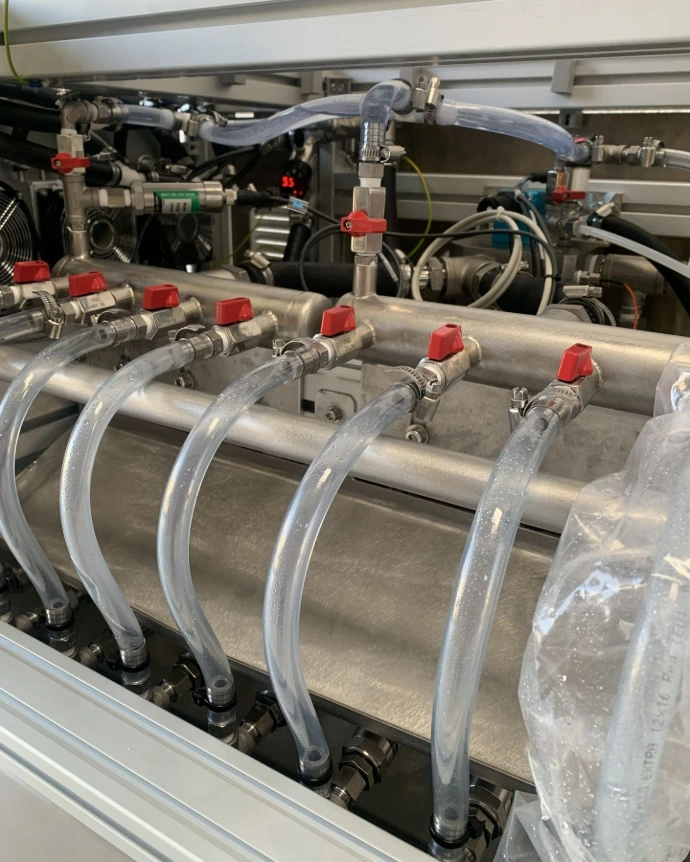 Banc d’essai pulsatile basse pression